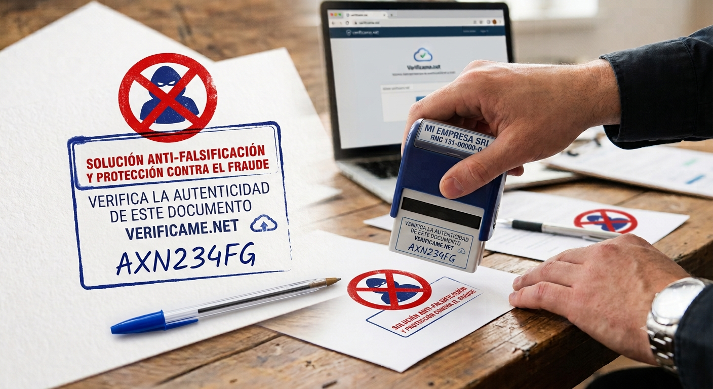 Sello Antifraude - C&oacute;digo de Seguridad Digital